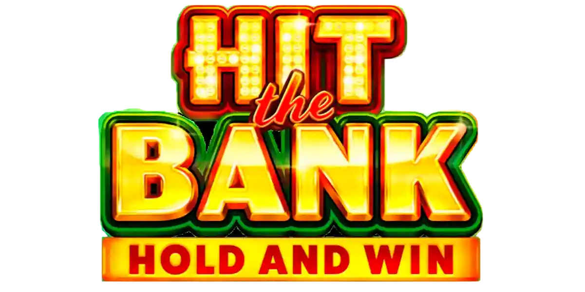 Логотип слота Hit the bank